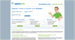 Desktop Screenshot of lunashine.com